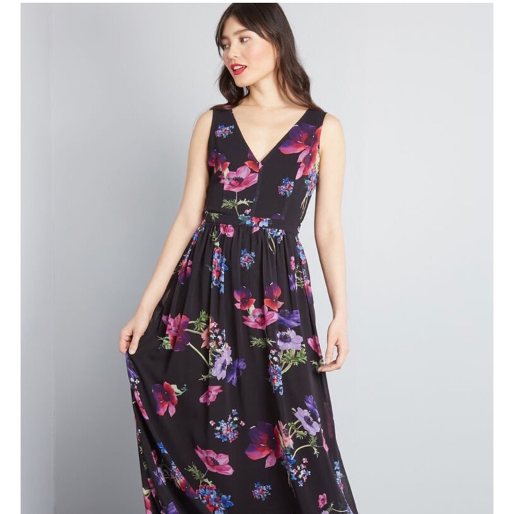 ModCloth maxi flower dress